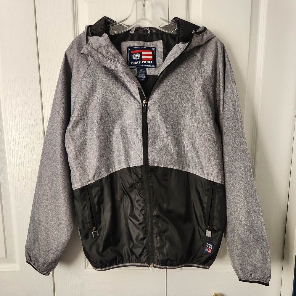 Womens vintage Phat Farm jacket w/hood